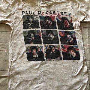 Paul Mc Cartney Concert Tour Tee